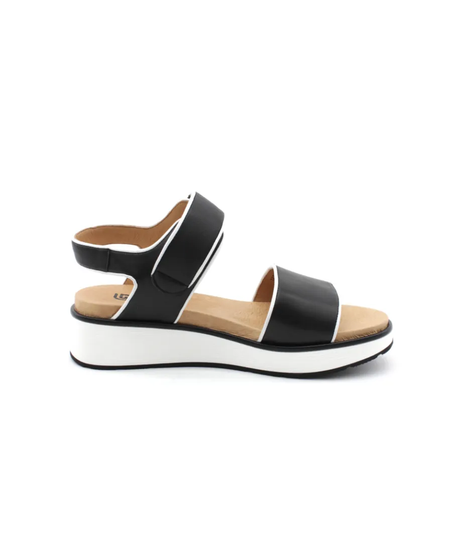 New L'Empreinte Chaussures FUGITIVE KIMONO noir