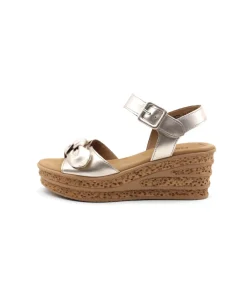 Discount L'Empreinte Chaussures GABOR 44.653.62 platine