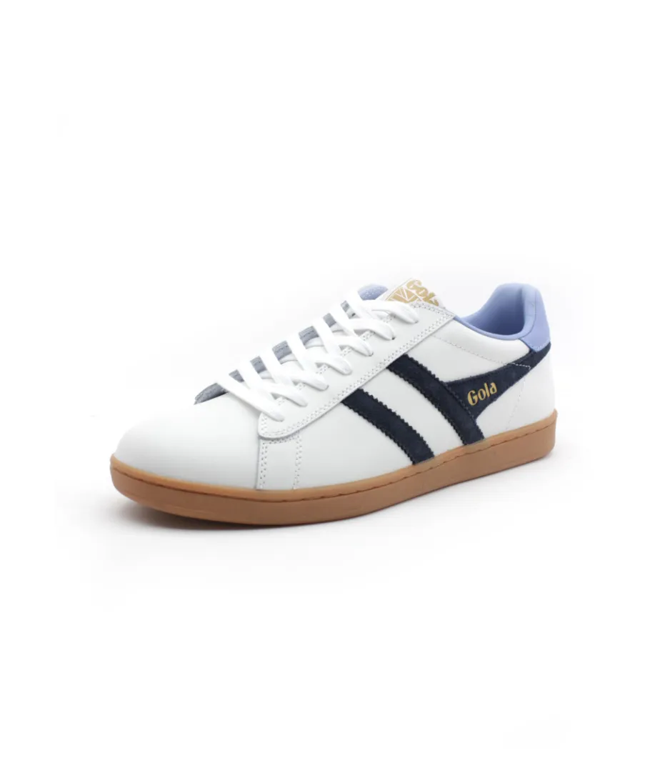 Discount L'Empreinte Chaussures GOLA EQUIPE II LEATHER CMB388 blanc