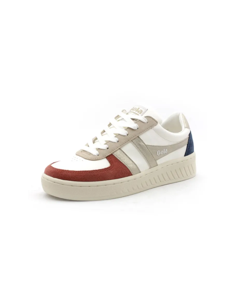 New L'Empreinte Chaussures GOLA GRANDSLAM QUADRANT CLB207 blanc