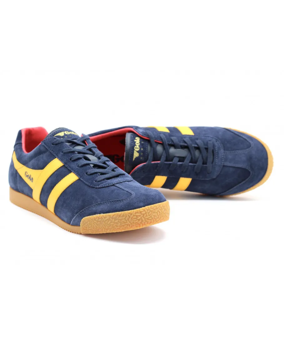 Best Sale L'Empreinte Chaussures GOLA HARRIER SUEDE CMA192 marine