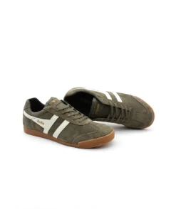 Cheap L'Empreinte Chaussures GOLA HARRIER SUEDE CMA 192 kaki