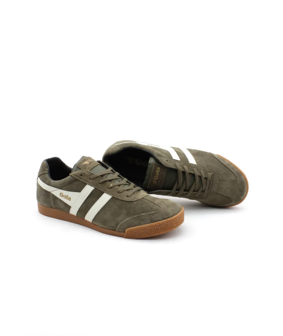 Cheap L'Empreinte Chaussures GOLA HARRIER SUEDE CMA 192 kaki