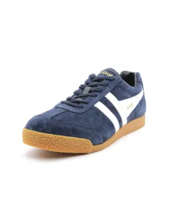 Cheap L'Empreinte Chaussures GOLA HARRIER SUEDE NAVY WHITE marine