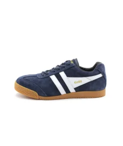 Cheap L'Empreinte Chaussures GOLA HARRIER SUEDE NAVY WHITE marine