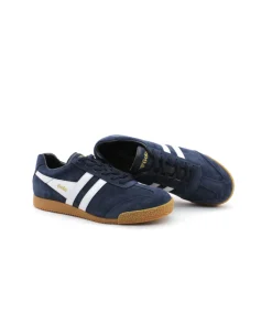 Cheap L'Empreinte Chaussures GOLA HARRIER SUEDE NAVY WHITE marine