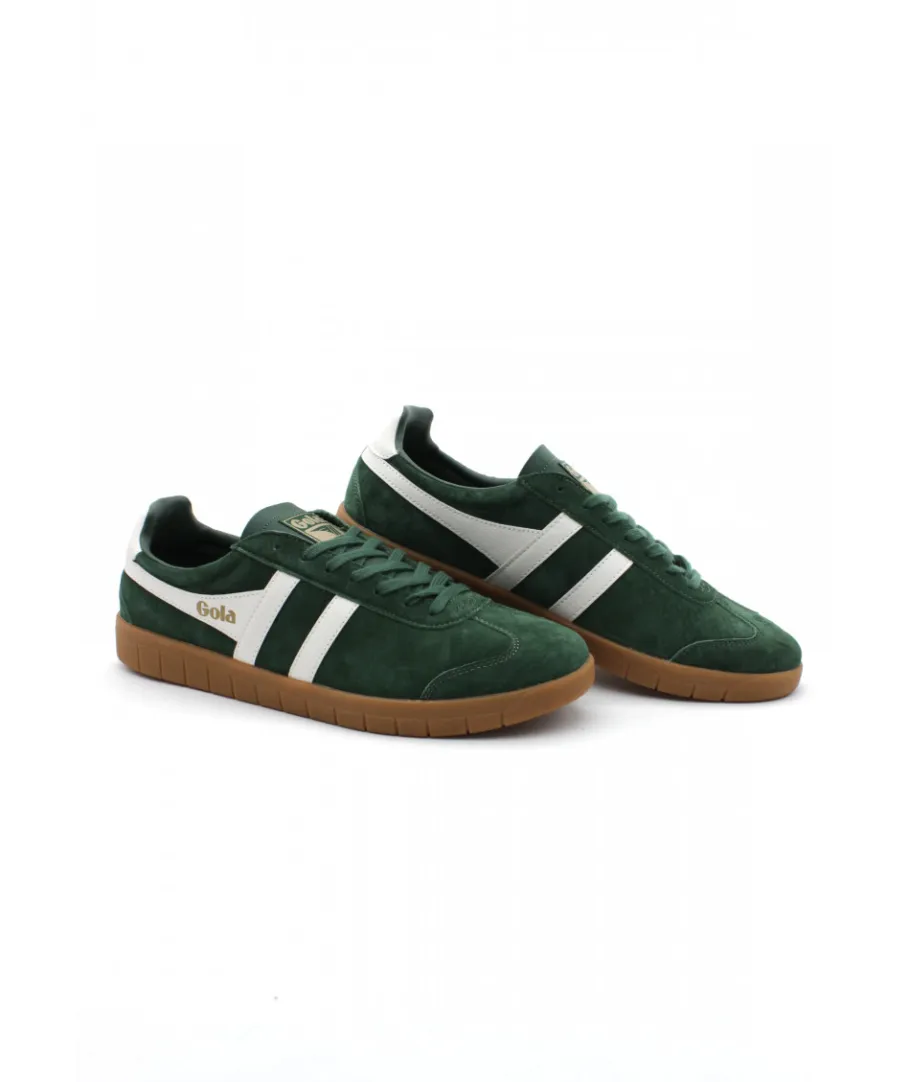 Sale L'Empreinte Chaussures GOLA HURRICANE SUEDE vert