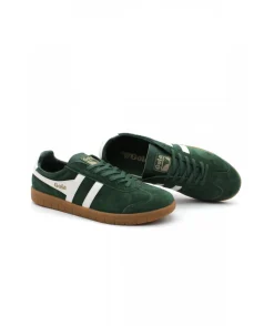 Sale L'Empreinte Chaussures GOLA HURRICANE SUEDE vert