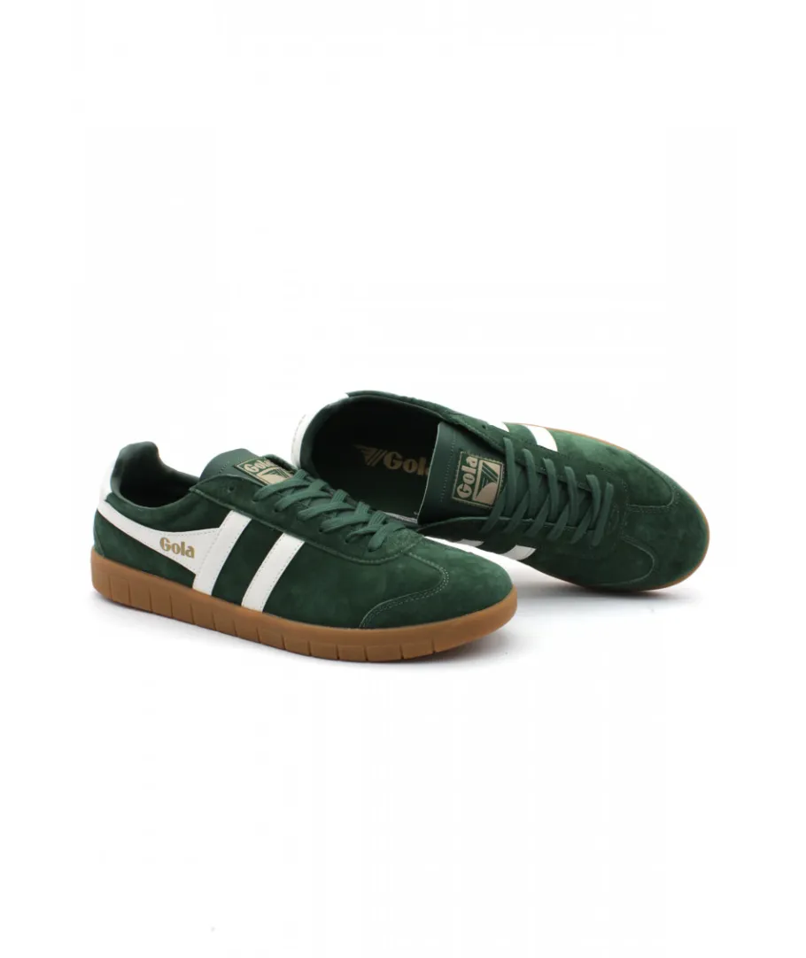 Sale L'Empreinte Chaussures GOLA HURRICANE SUEDE vert