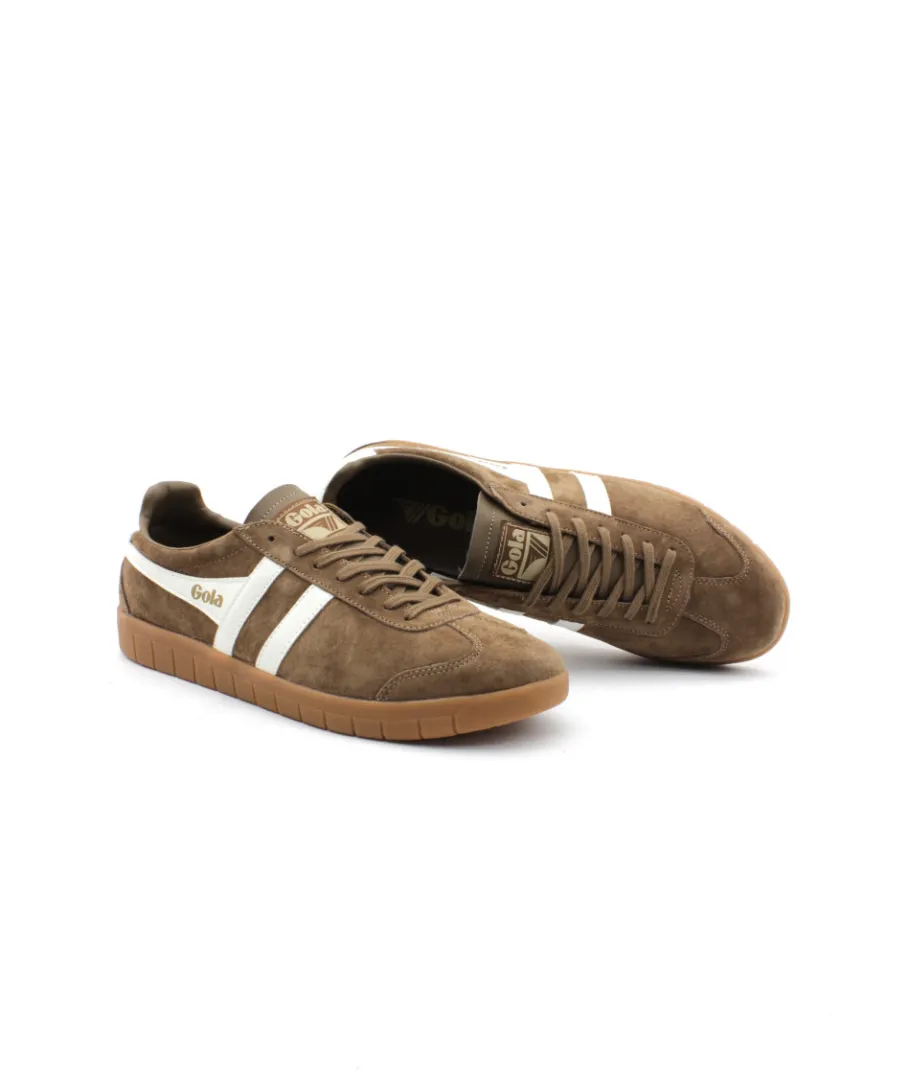 Store L'Empreinte Chaussures GOLA HURRICANE SUEDE CMB 046 TABAC