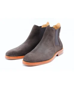 Shop L'Empreinte Chaussures HUDSON TONTI VELOURS marron