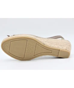 Discount L'Empreinte Chaussures LA MAISON DE L'ESPADRILLE 670 taupe