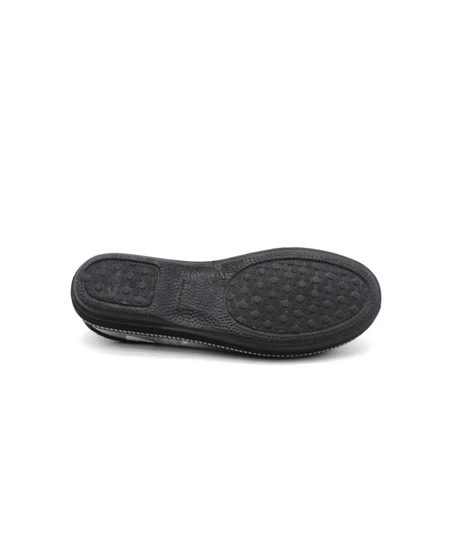 New L'Empreinte Chaussures LA MAISON DE L'ESPADRILLE 6812 noir