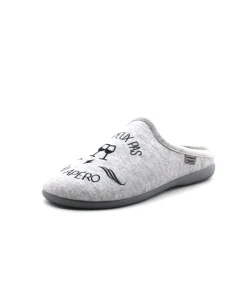 New L'Empreinte Chaussures LA MAISON DE L'ESPADRILLE 109-6-H12 MULE gris