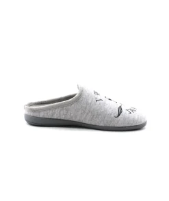 New L'Empreinte Chaussures LA MAISON DE L'ESPADRILLE 109-6-H12 MULE gris