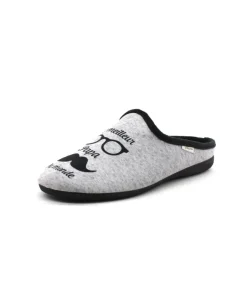 Outlet L'Empreinte Chaussures LA MAISON DE L'ESPADRILLE 108-6-H12 MULE gris