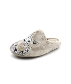 Discount L'Empreinte Chaussures LA MAISON DE L'ESPADRILLE 9010 MULE taupe