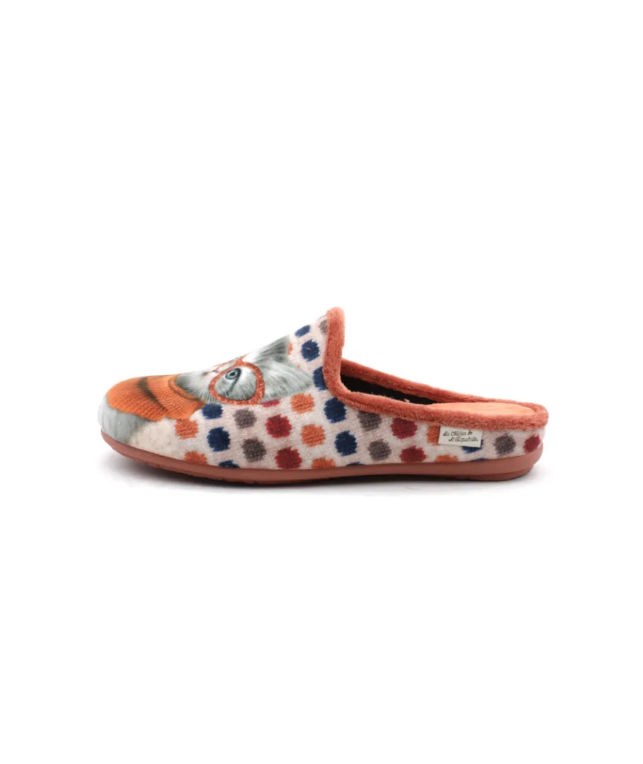 Outlet L'Empreinte Chaussures LA MAISON DE L'ESPADRILLE 9000 MULE orange