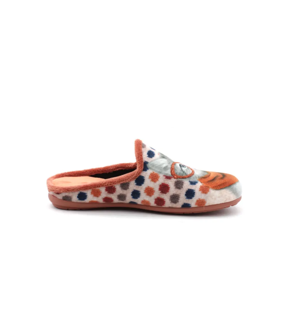 Outlet L'Empreinte Chaussures LA MAISON DE L'ESPADRILLE 9000 MULE orange