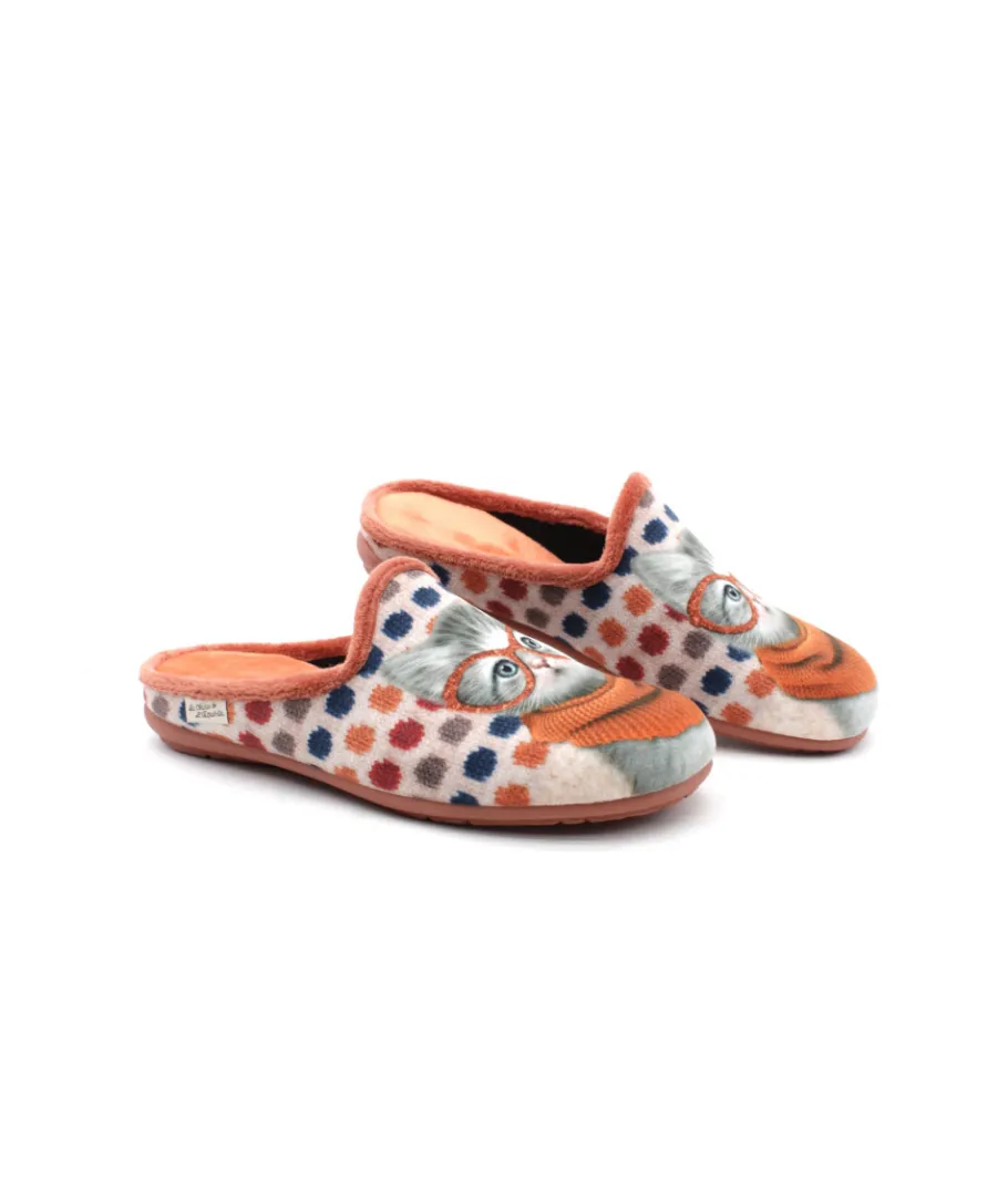 Outlet L'Empreinte Chaussures LA MAISON DE L'ESPADRILLE 9000 MULE orange