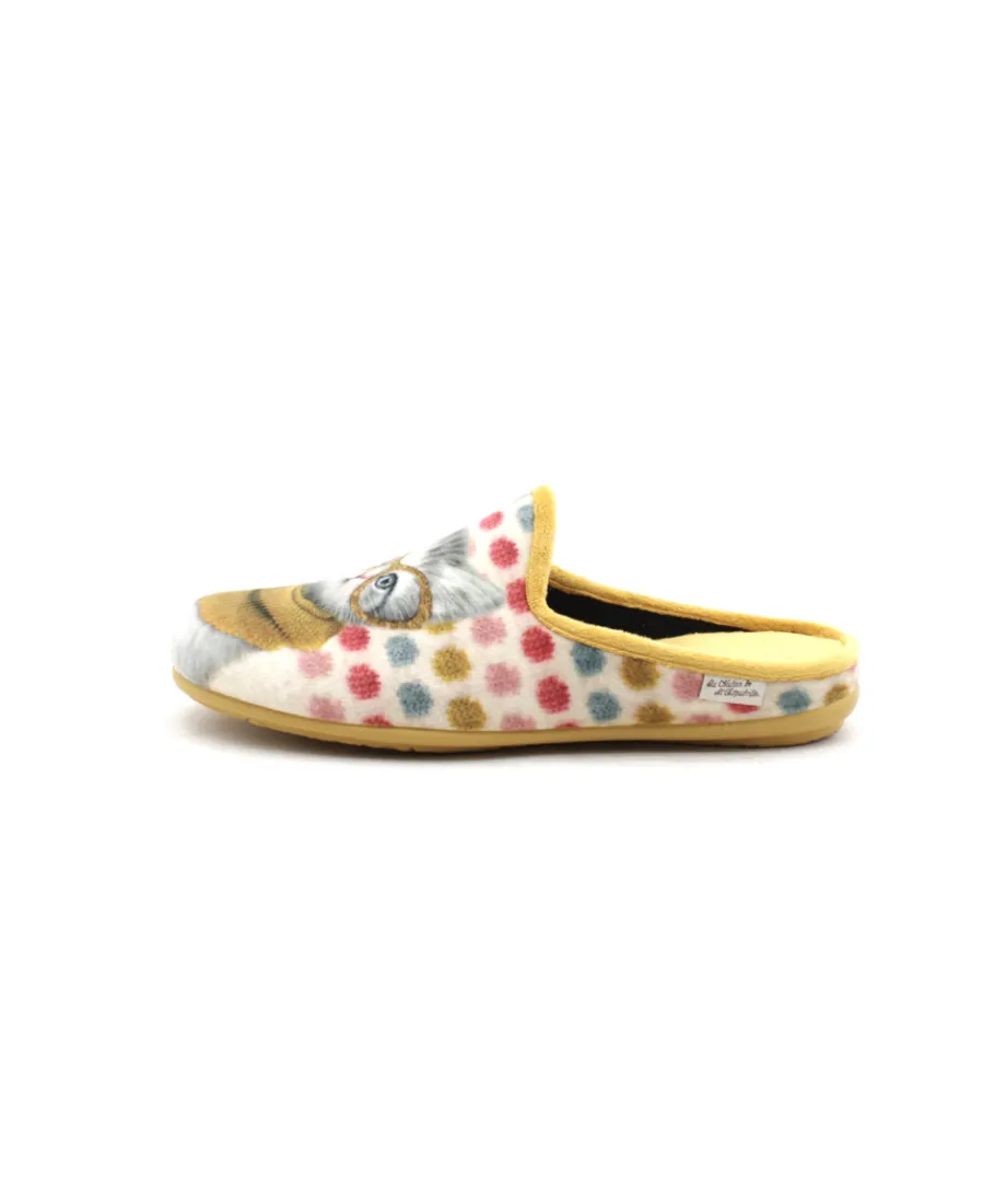 Outlet L'Empreinte Chaussures LA MAISON DE L'ESPADRILLE 9000 MULE jaune