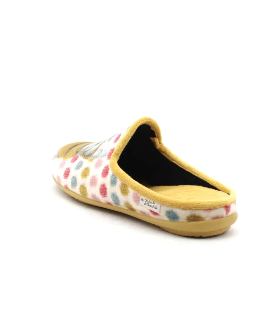 Outlet L'Empreinte Chaussures LA MAISON DE L'ESPADRILLE 9000 MULE jaune