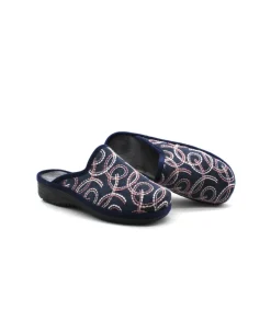 Store L'Empreinte Chaussures LA MAISON DE L'ESPADRILLE 4216 MULE marine