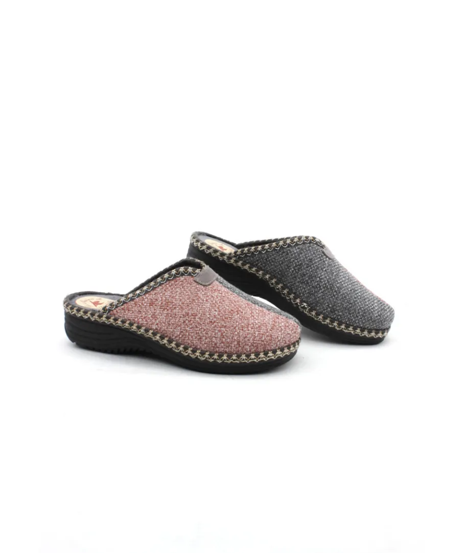 Best Sale L'Empreinte Chaussures LA MAISON DE L'ESPADRILLE 4215 MULE rose