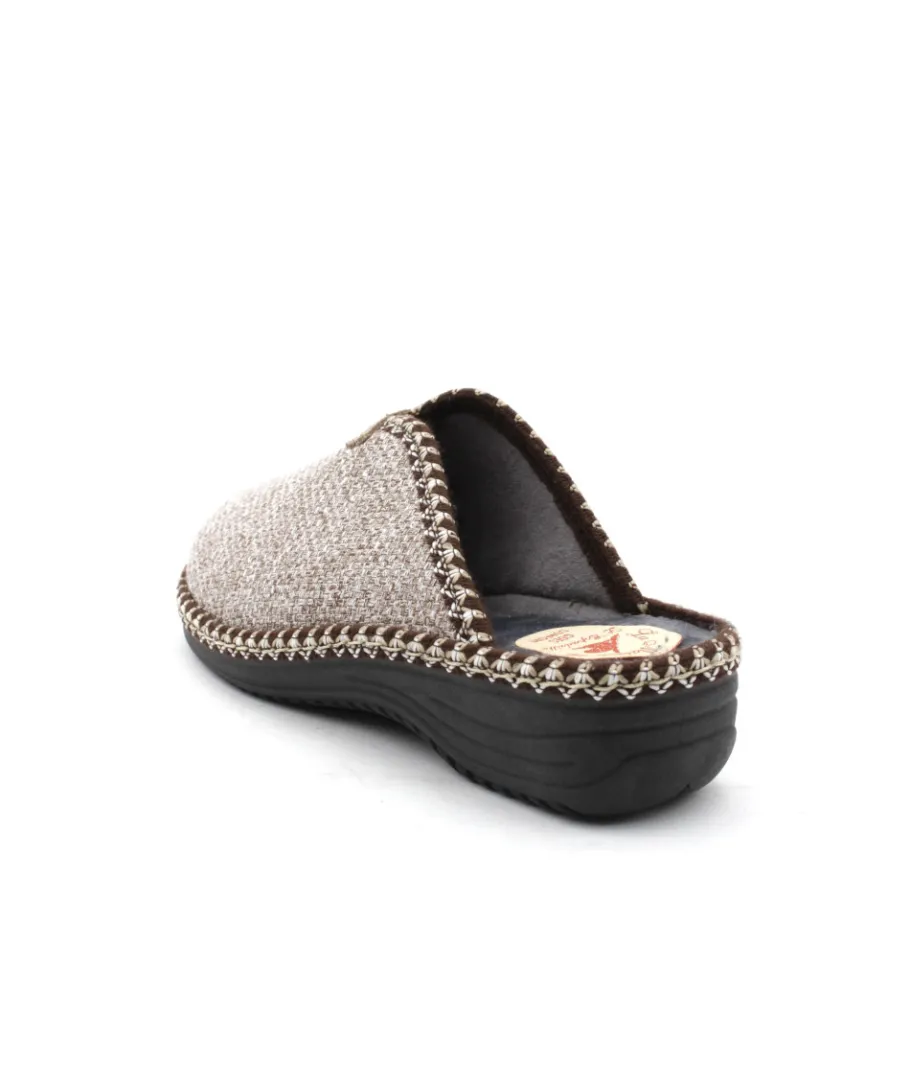 Fashion L'Empreinte Chaussures LA MAISON DE L'ESPADRILLE 4215 MULE marron