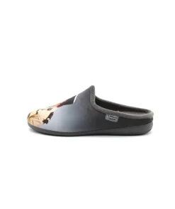 Shop L'Empreinte Chaussures LA MAISON DE L'ESPADRILLE 6772-7 MULE gris