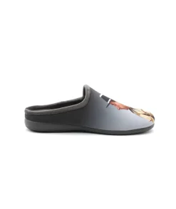 Shop L'Empreinte Chaussures LA MAISON DE L'ESPADRILLE 6772-7 MULE gris