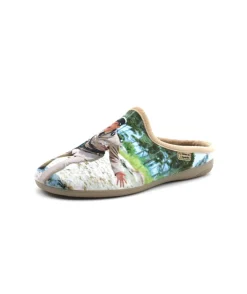 Cheap L'Empreinte Chaussures LA MAISON DE L'ESPADRILLE 6771-7 MULE beige