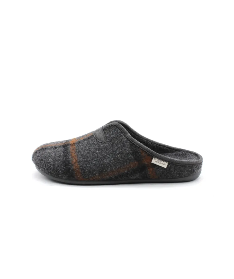 Shop L'Empreinte Chaussures LA MAISON DE L'ESPADRILLE 6733 MULE gris