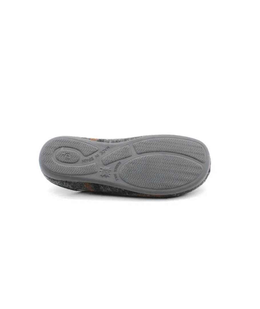 Shop L'Empreinte Chaussures LA MAISON DE L'ESPADRILLE 6733 MULE gris