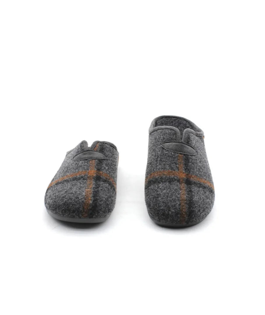 Shop L'Empreinte Chaussures LA MAISON DE L'ESPADRILLE 6733 MULE gris