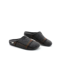 Shop L'Empreinte Chaussures LA MAISON DE L'ESPADRILLE 6733 MULE gris