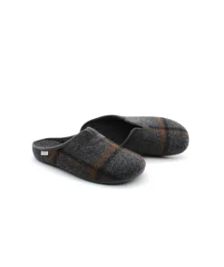 Shop L'Empreinte Chaussures LA MAISON DE L'ESPADRILLE 6733 MULE gris