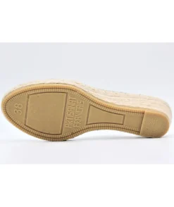 Best Sale L'Empreinte Chaussures LA MAISON DE L'ESPADRILLE 905 TALON BAS VERNIS blanc
