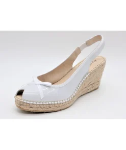 Store L'Empreinte Chaussures LA MAISON DE L'ESPADRILLE 905 VERNIS blanc