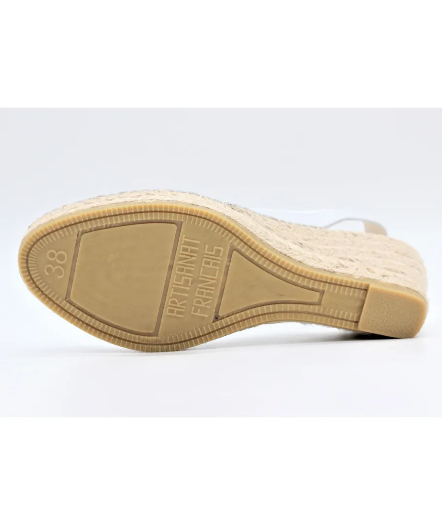 Store L'Empreinte Chaussures LA MAISON DE L'ESPADRILLE 905 VERNIS blanc