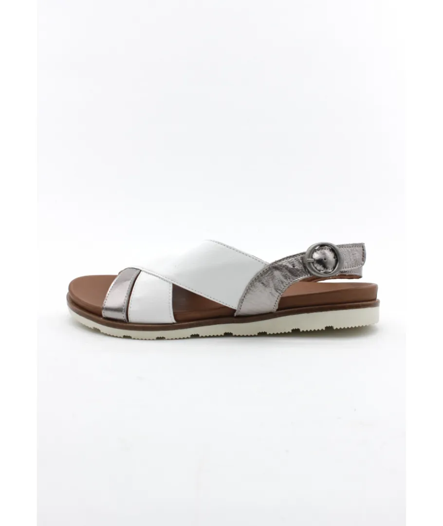 New L'Empreinte Chaussures LUNE ET L'AUTRE AMERICA blanc
