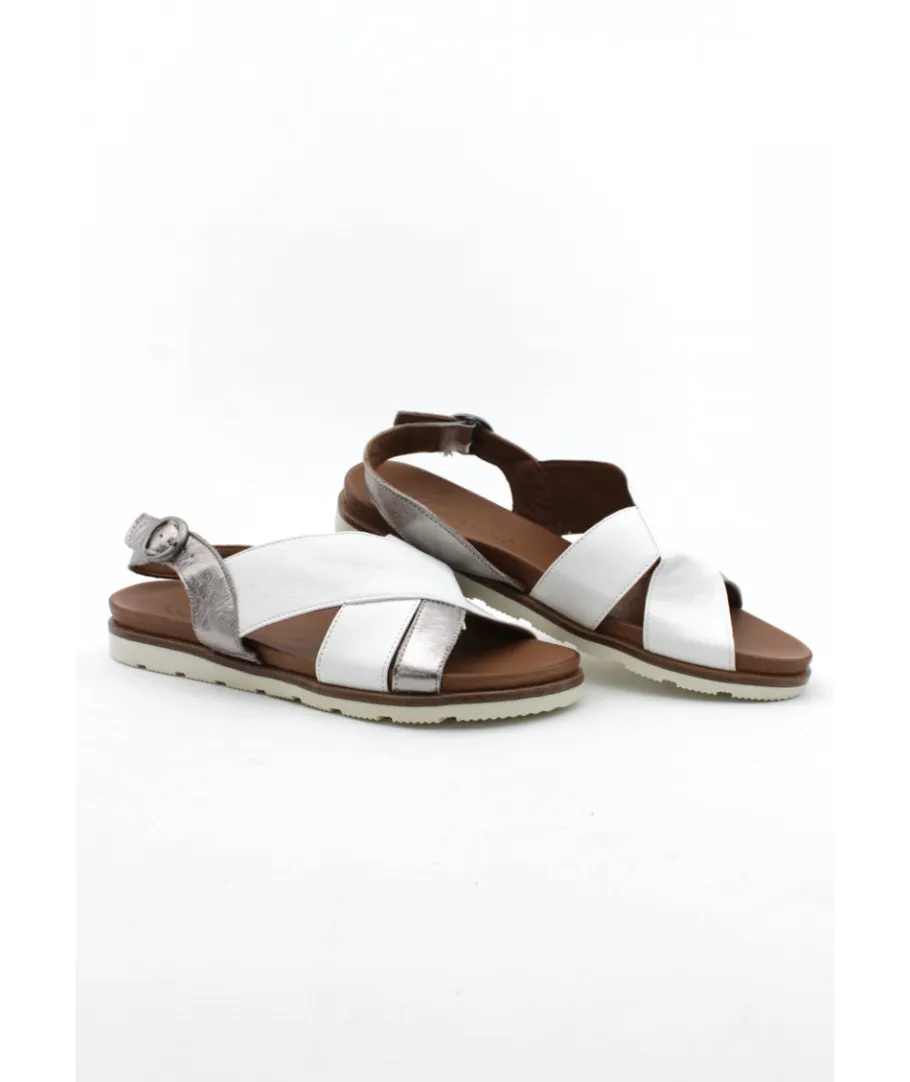 New L'Empreinte Chaussures LUNE ET L'AUTRE AMERICA blanc