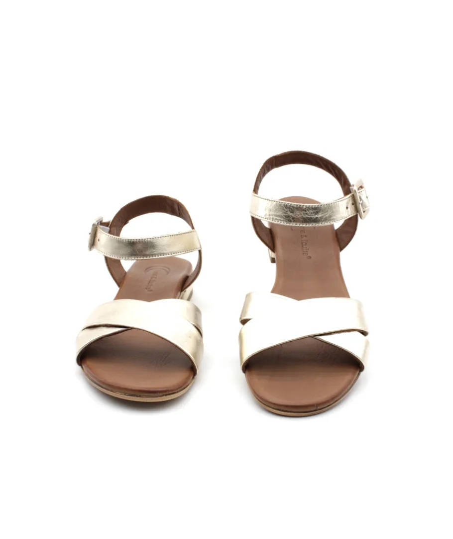 Sale L'Empreinte Chaussures LUNE ET L'AUTRE COLETTE or