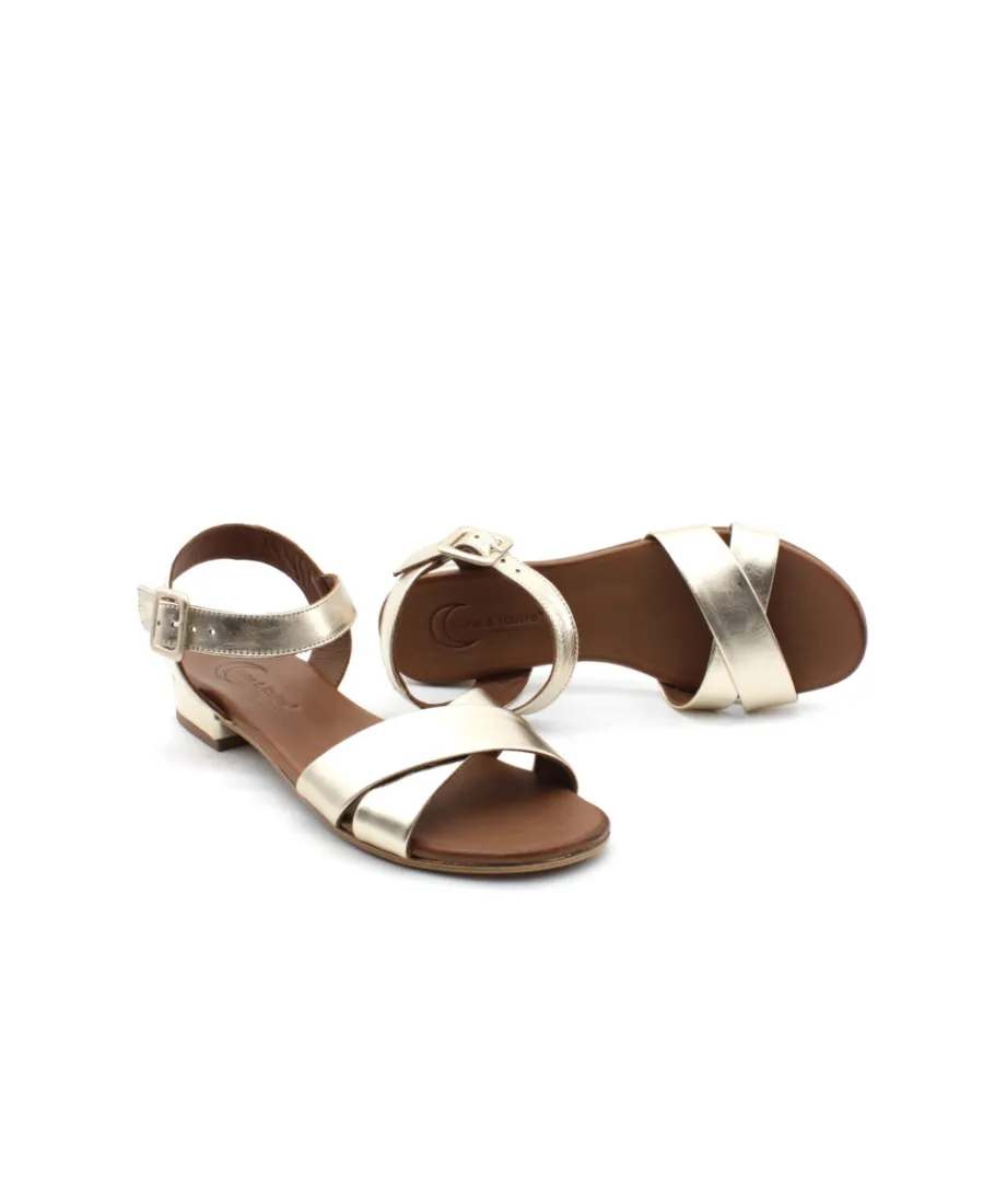 Sale L'Empreinte Chaussures LUNE ET L'AUTRE COLETTE or