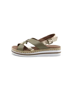 Sale L'Empreinte Chaussures L'UNE ET L'AUTRE EGLANTINE kaki