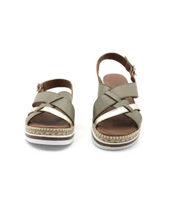 Sale L'Empreinte Chaussures L'UNE ET L'AUTRE EGLANTINE kaki