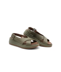 Shop L'Empreinte Chaussures L'UNE ET L'AUTRE ENORA kaki