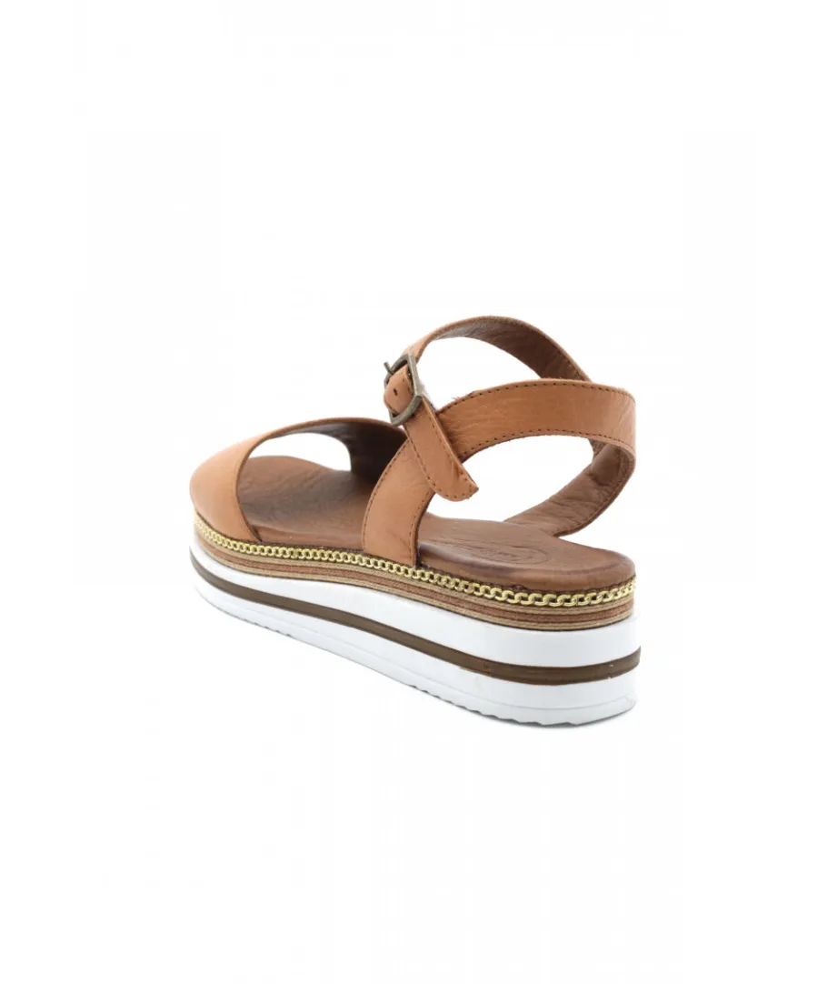 New L'Empreinte Chaussures LUNE ET L'AUTRE VANITY cognac