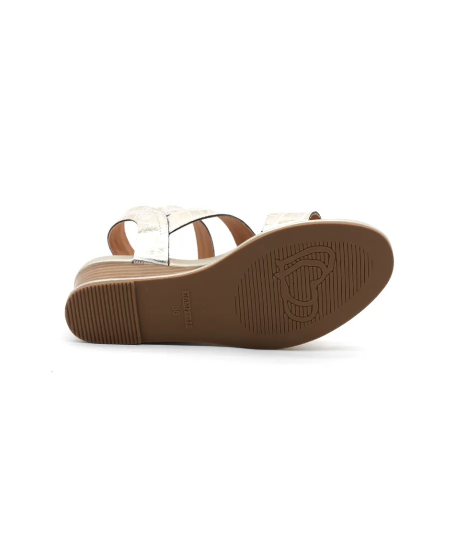 Sale L'Empreinte Chaussures MAMZELLE NOALA CROCO METAL