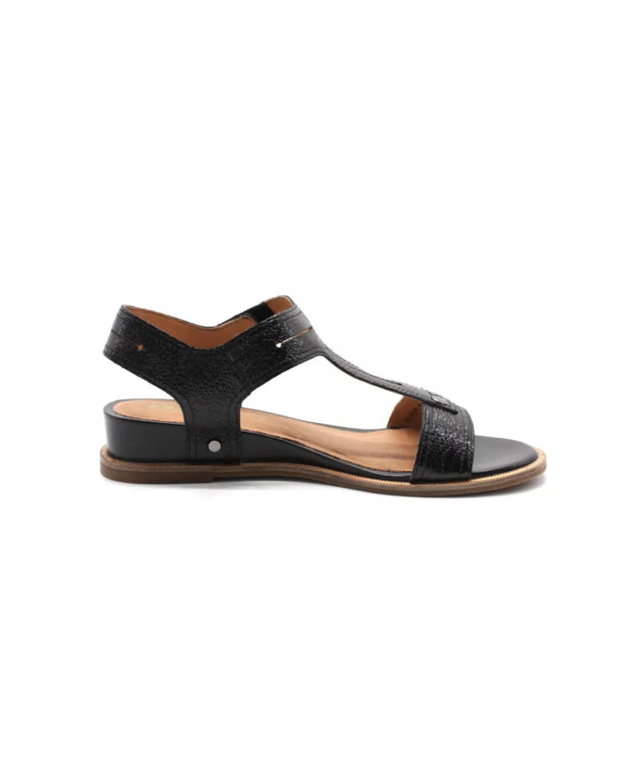New L'Empreinte Chaussures MAMZELLE OISIN CRACK noir